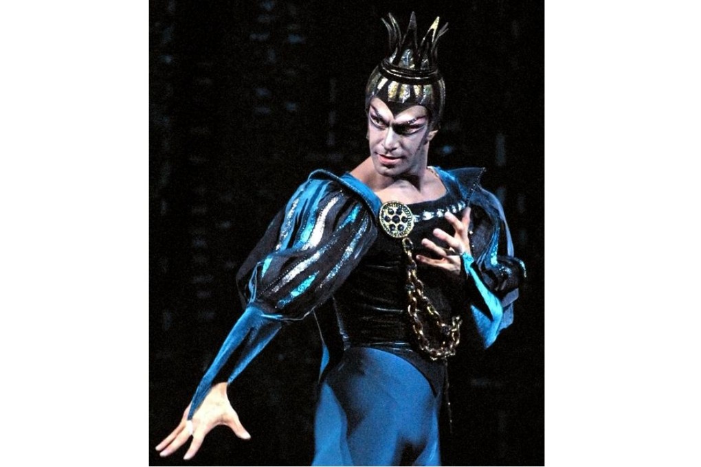 Nikolai Tsiskaridze in his Bolshoi days, as Rothbart in Swan Lake. Photo: AFP