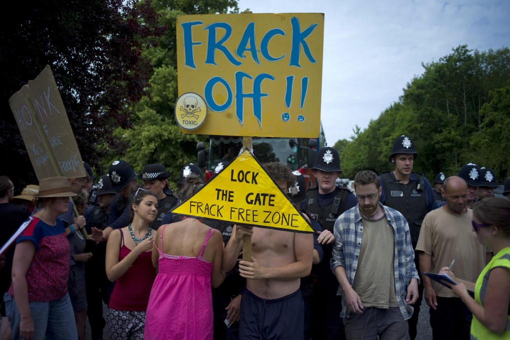 Opponents of fracking say the process pollutes the environment and can contaminate water tables. Photo: Reuters