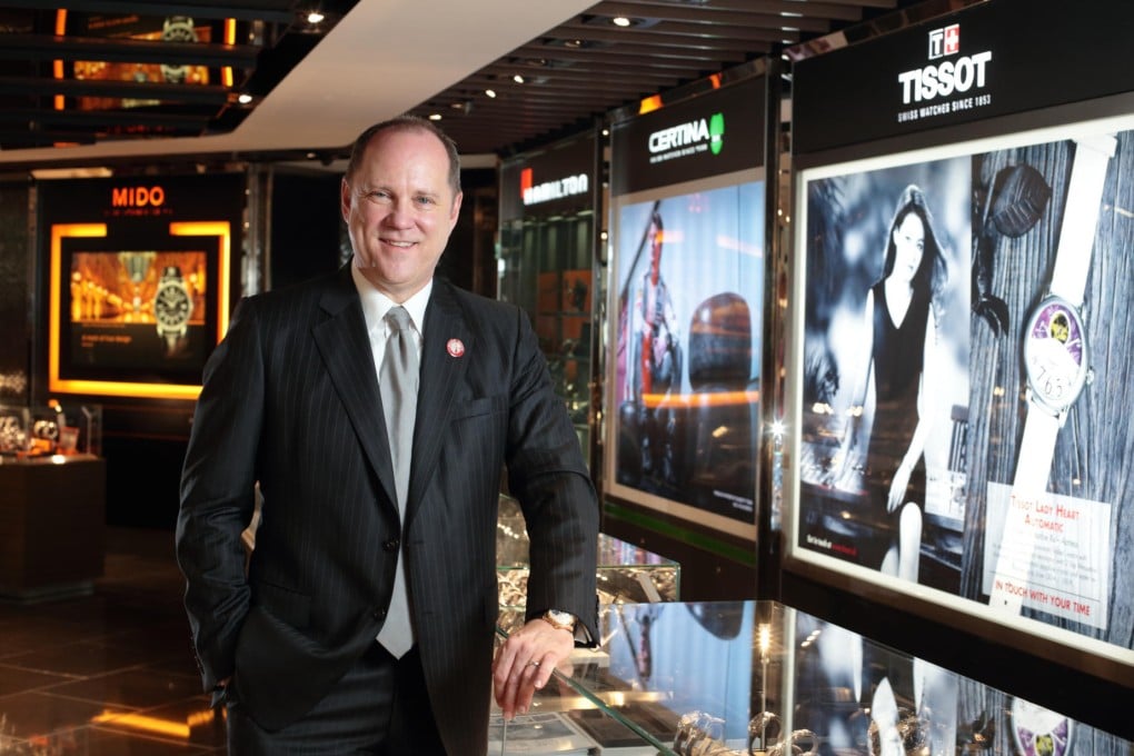 DFS chief operating officer Michael Schriver says any slowdown in spending by mainland tourists will not have a dramatic effect on sales. Photo: SCMP