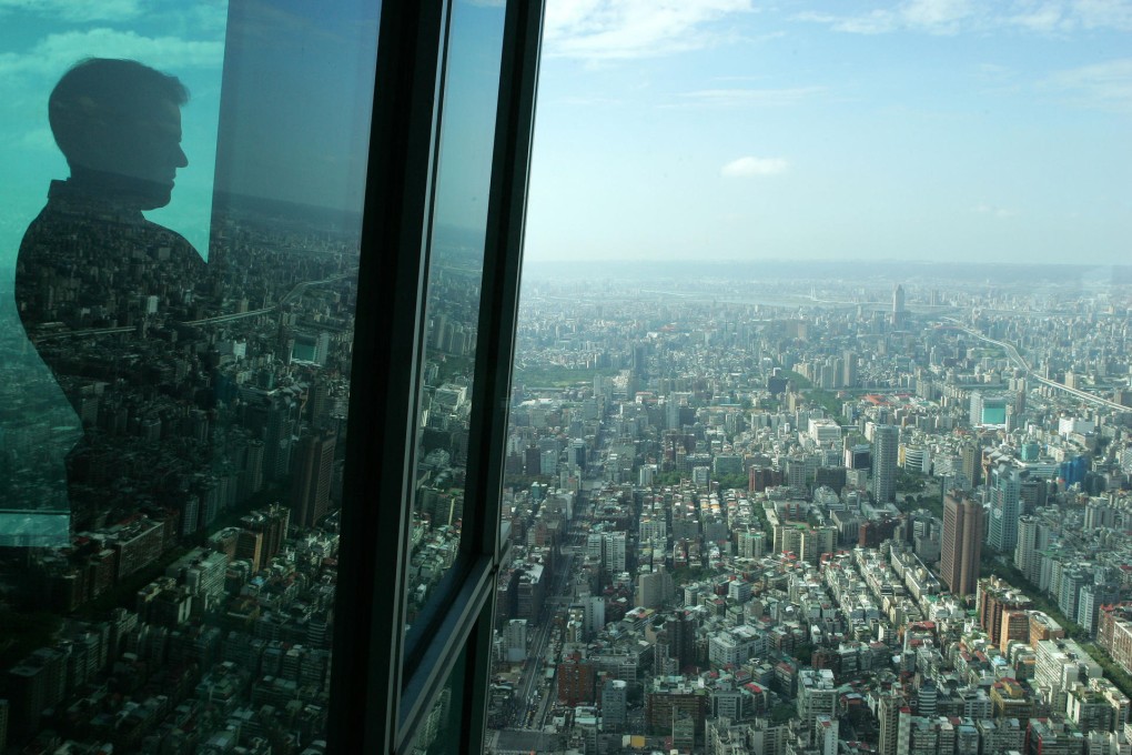 Insurers have until now been limited to buying domestic property, most of it in Taipei. Photo: Bloomberg