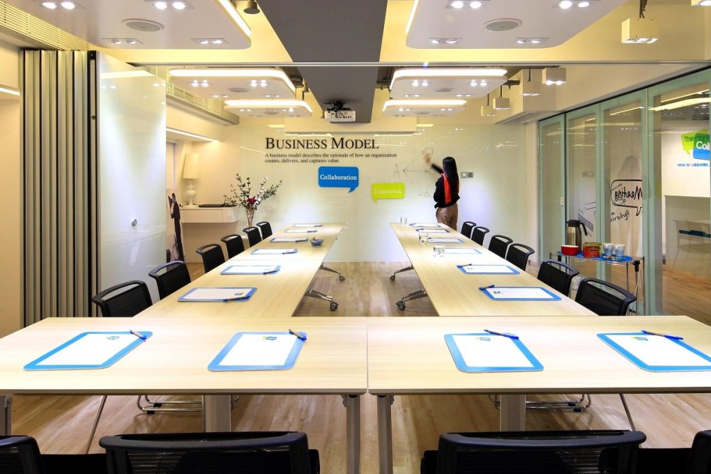 Developer Hip Shing Wong has converted New Victory House in Sheung Wan into offices and meeting rooms. Photo: SCMP