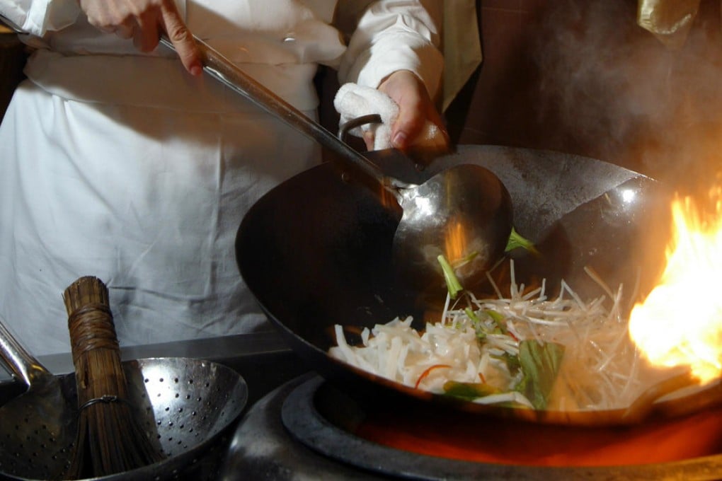 Processed at the high temperatures created in a wok, vegetables such as zucchinis and green peppers can produce the toxic contaminant acrylamide.