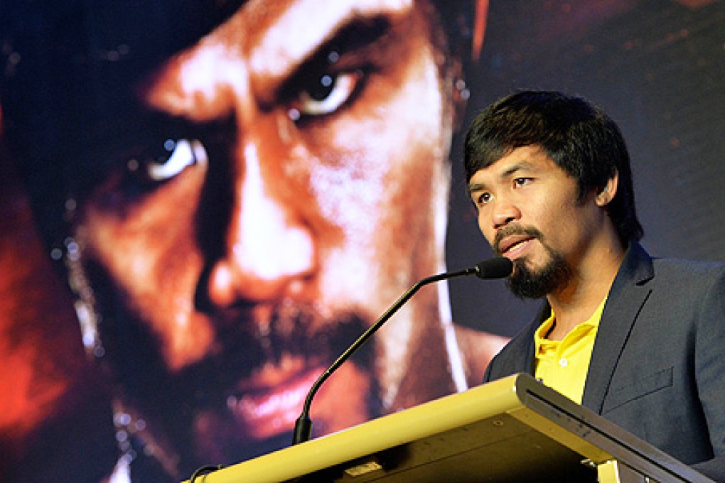 Philippine boxing icon Manny Pacquiao. Photo: AFP