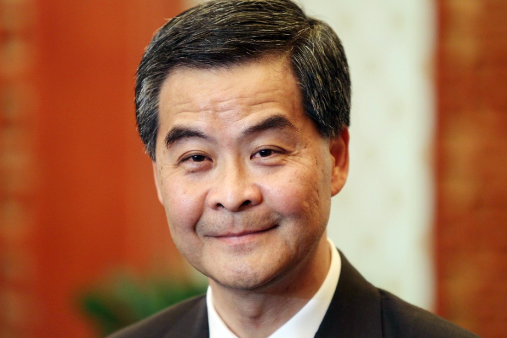 Chief Executive Leung Chun-ying. Photo: Simon Song