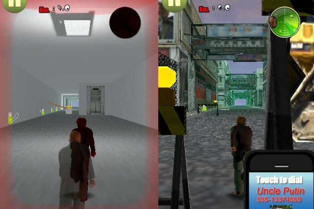 Snowden Run 3D was coded in less than 30 hours. Photo: Screenshot via MTS FreeStyle