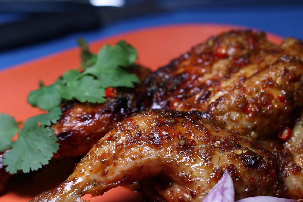 Barbecued chicken