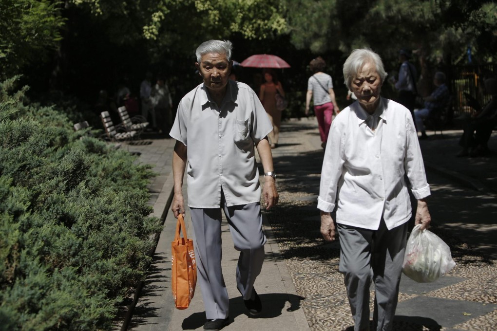 The mainland's elderly have more protection. Photo: EPA