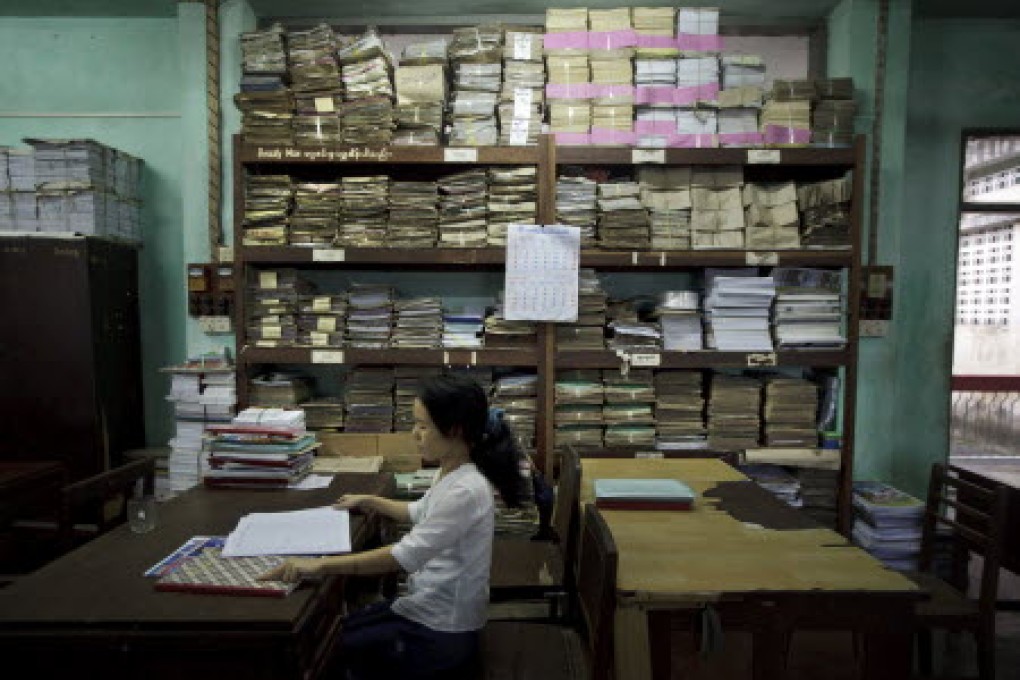 Myanmar is in shortage of office space as foreign firms rush in for investment opportunities. Photo:NYT