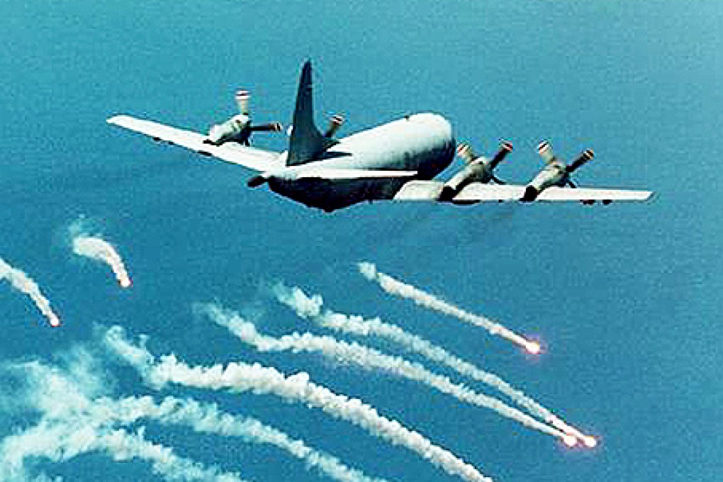 Philippines says US Navy P-3 Orion surveillance aircraft frequently fly over disputed areas of the South China Sea. Photo: Reuters