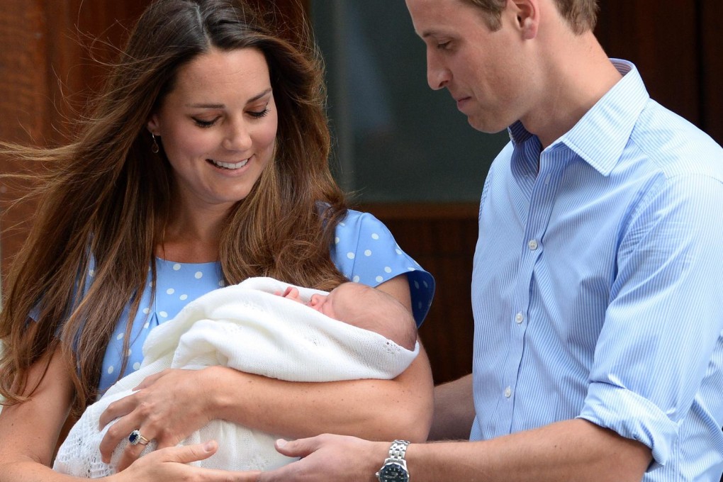 Whole world got all giddy over the royal baby. Photo: EPA