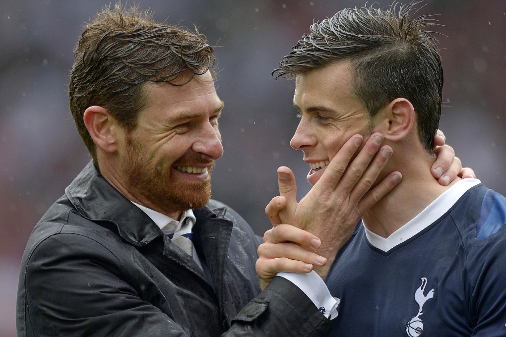 Gareth Bale (right) has apparently told Spurs manager Andre Villas-Boas (left) of his desire to join Real Madrid. Photo AFP