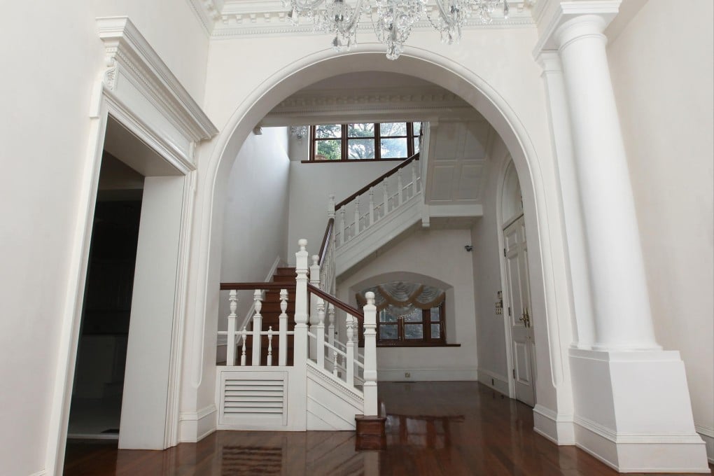 The historic home on Lugard Road has interesting architectural features both inside and out. Photo: Edward Wong