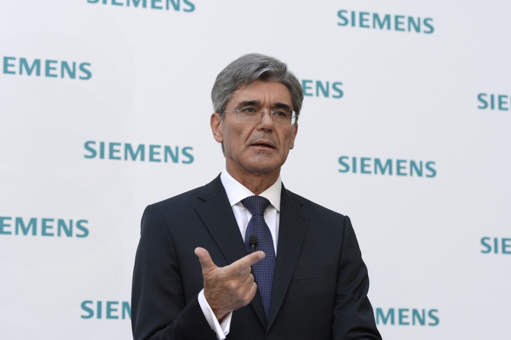 Siemens veteran Joe Kaeser has been named chief executive at the conglomerate, and now has to whip it into shape. Photo: AFP