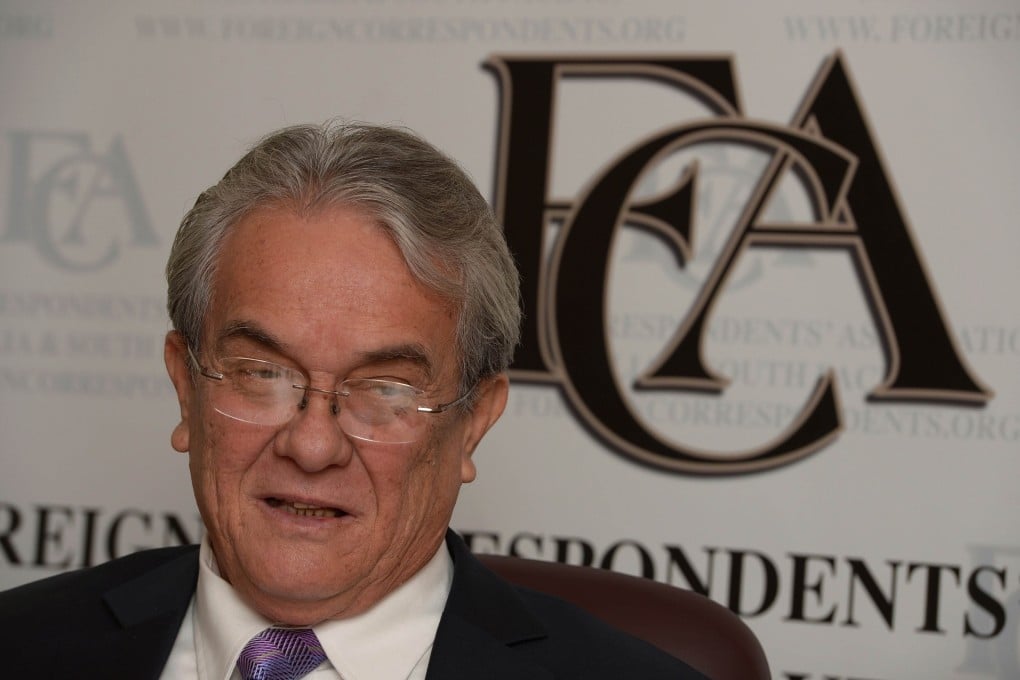 Tony de Brum, the minister-in-assistance to the president of the Marshall Islands. Photo: AFP