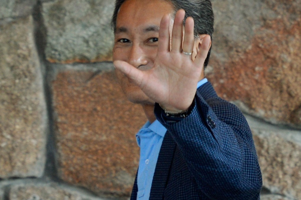 Kazuo Hirai, president and chief executive of Sony, has been criticised by the company’s largest shareholder for not doing more to prune back bloated management at the group’s entertainment division. Photo: AFP