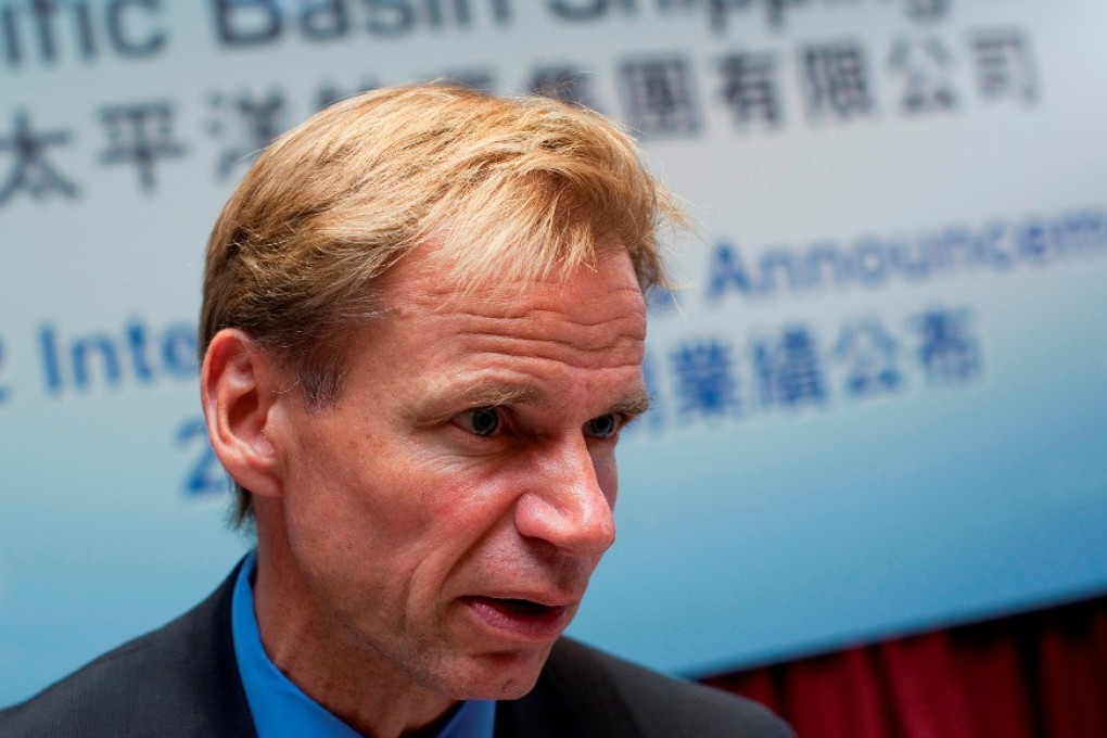 Mats Berglund, chief executive of Pacific Basin. Photo: bloomberg