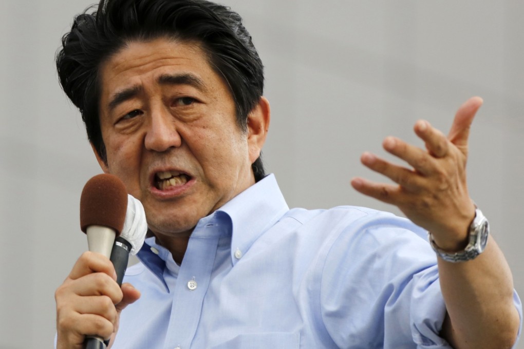 Japanese Prime Minister Shinzo Abe. Photo: Reuters