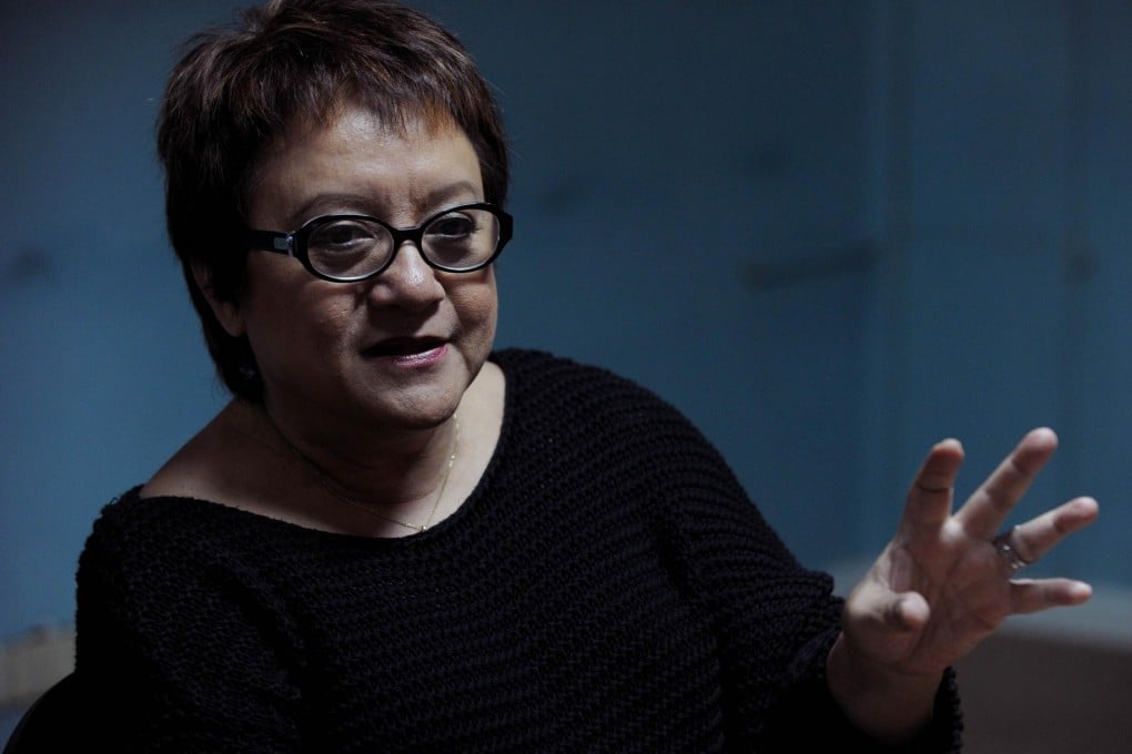 Laurice Guillen, Cinemalaya competition director. Photo: AFP