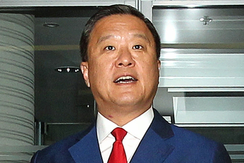 Barry Cheung Chun-yuen resigned from Exco in May after police began investigating his commodity trading firm Hong Kong Mercantile Exchange. Photo: May Tse