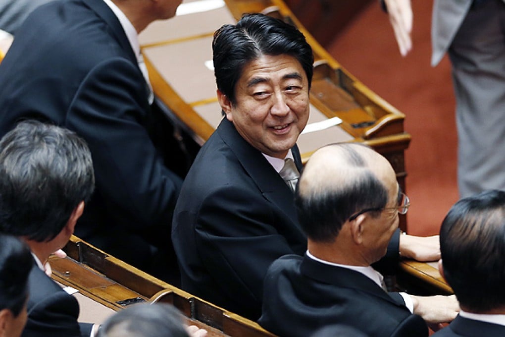 Premier Shinzo Abe avoided the site in 2006 to improve ties. Photo: AP