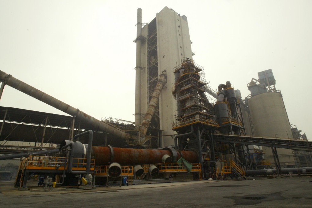 Green Island Cement's plant in Tuen Mun. Photo: David Wong