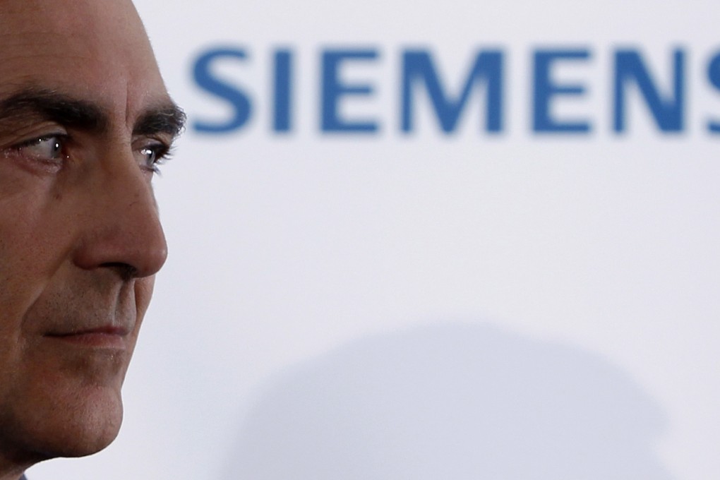 Ousted Siemens chief executive Peter Loescher. Photo: Reuters