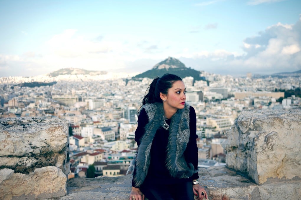 Sasha Dennig in Athens, Greece.