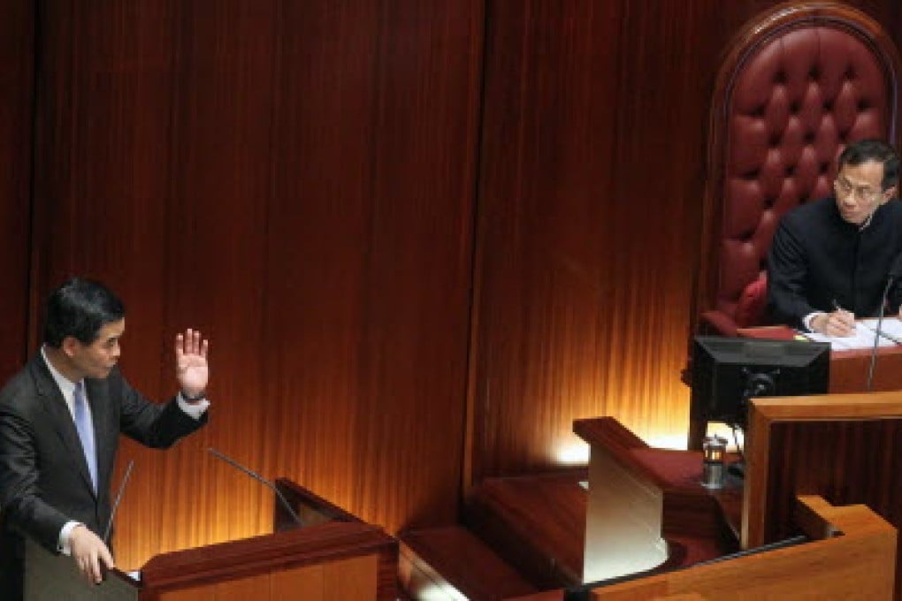 Mike Rowse says the main structural flaw in our constitutional arrangements is the disconnect between the executive and the legislature. Photo: K. Y. Cheng