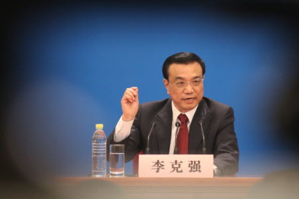 Chinese Premier Li Keqiang. Photo: Simon Song