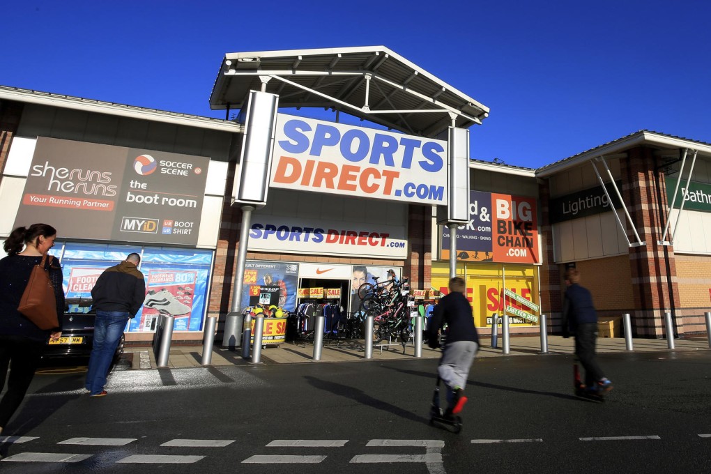 Sports Direct is embroiled in the controversy. Photo: Bloomberg