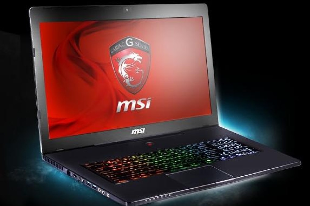An advertisement for the MSI GS70. Photo: MSI