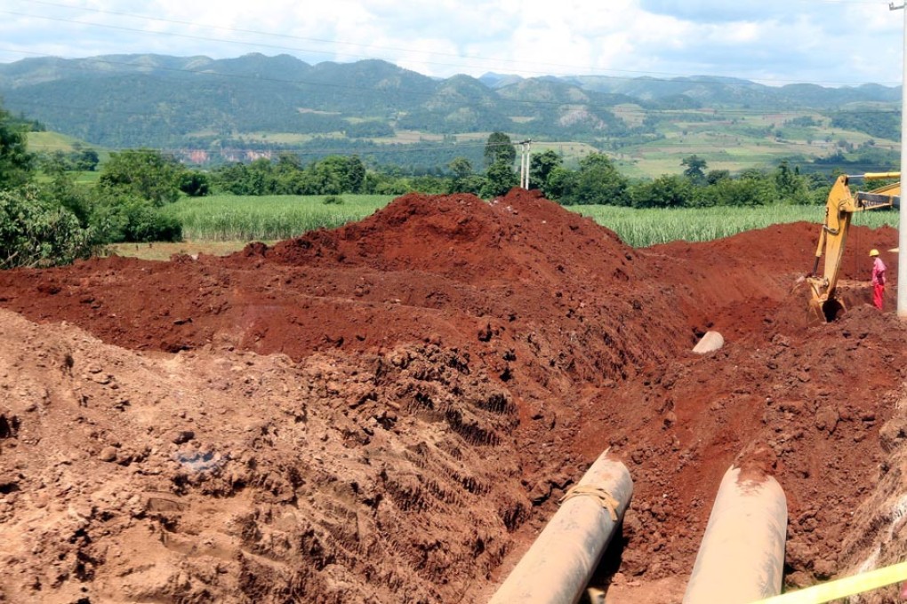 The Myanmar-China pipeline has been controversial since its inception and is a target of frequent demonstrations. Photo: EPA