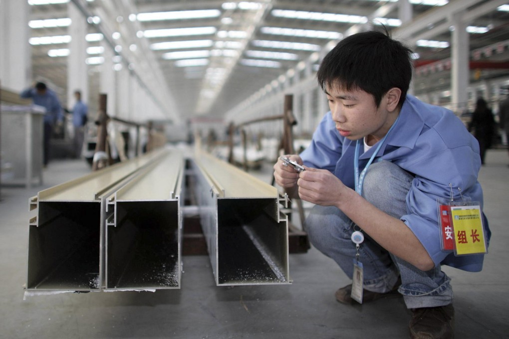 The mainland's aluminium market is expected to face mounting supply as more facilities begin production despite tighter regulations for smelters. Photo: Bloomberg