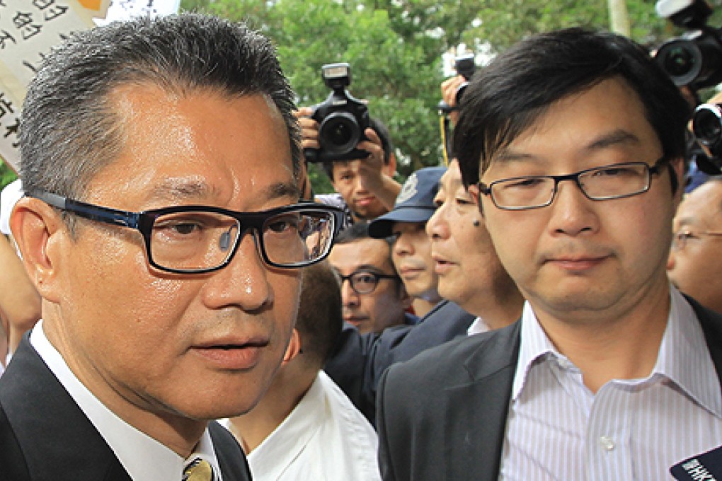 The new conflict of interest guidelines come after controversies involving development chief Paul Chan and and political assistant Henry Ho. Photo: SCMP Pictures