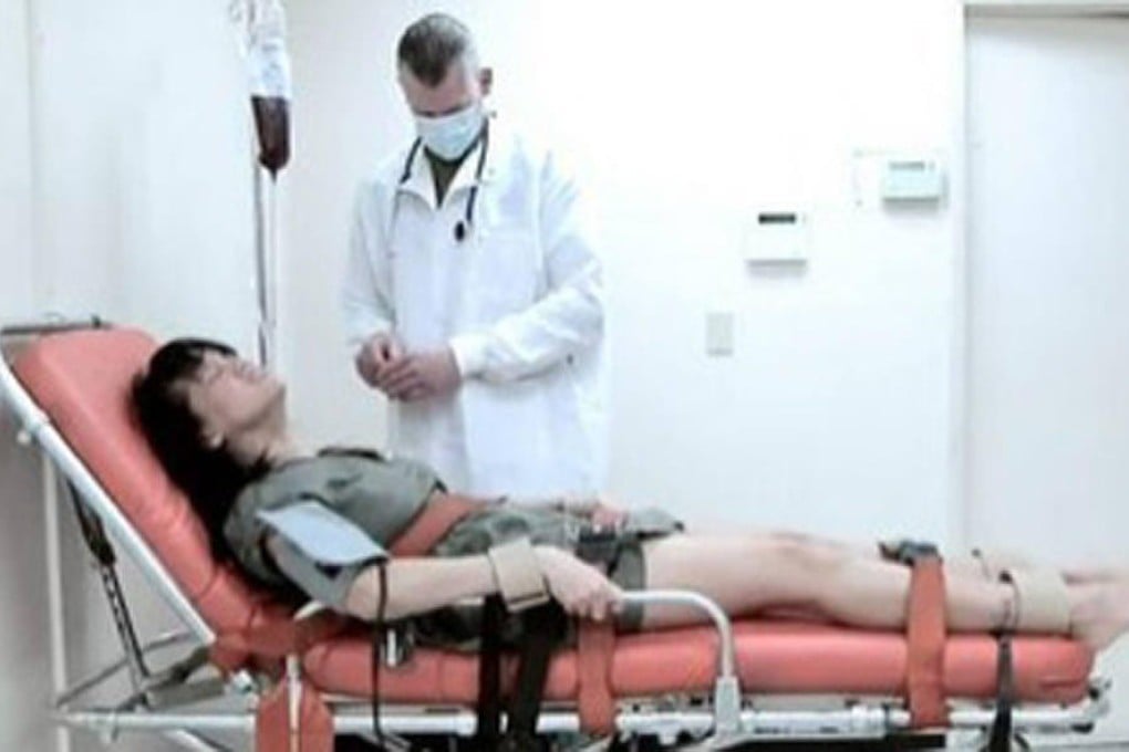 The purported execution of a woman. Photo: SCMP