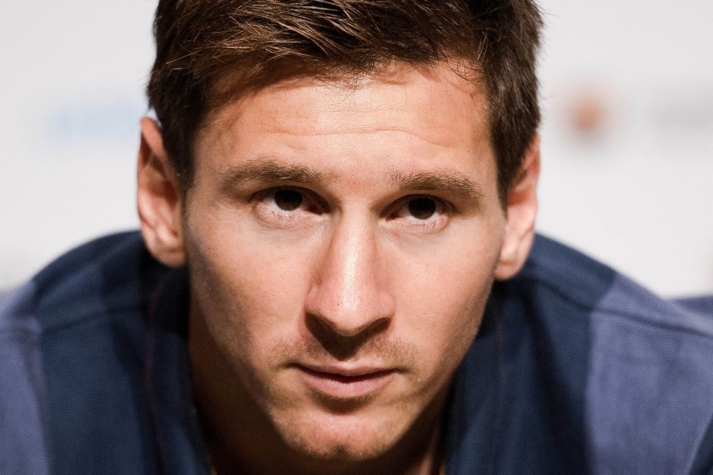 Barcelona football player Lionel Messi. Photo: AFP