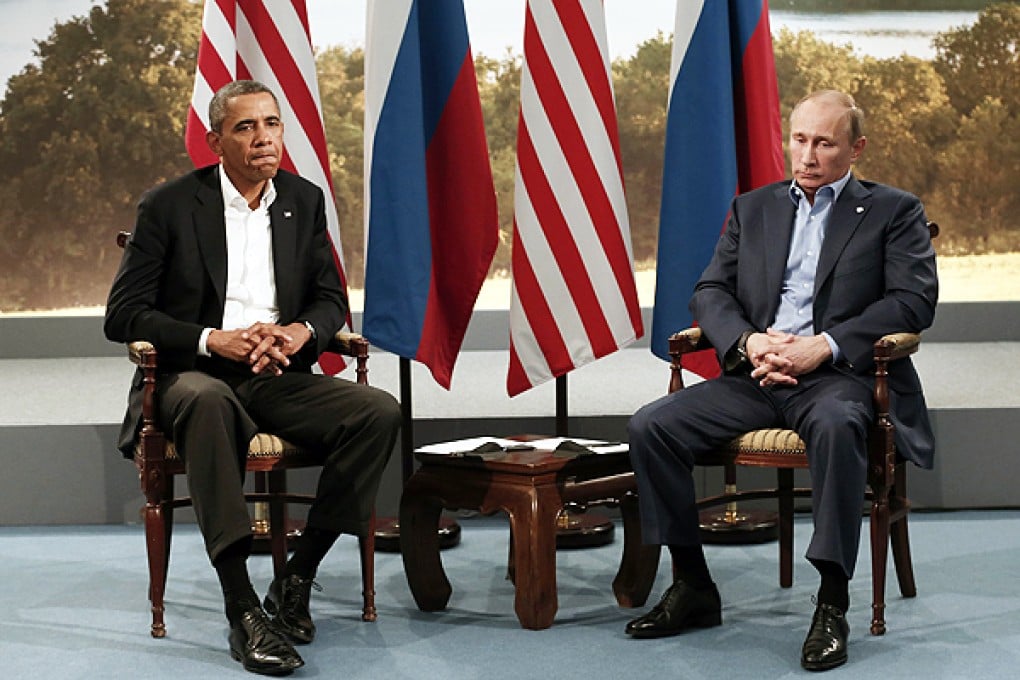 Obama and Putin at the G8 summit in June. Photo: Reuters