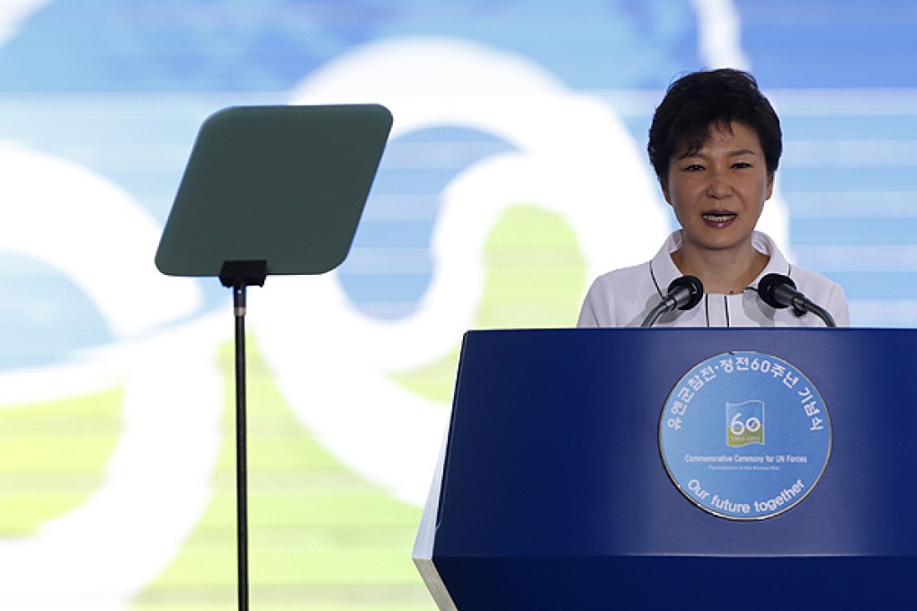 South Korean President Park Geun-hye. Photo: Reuters