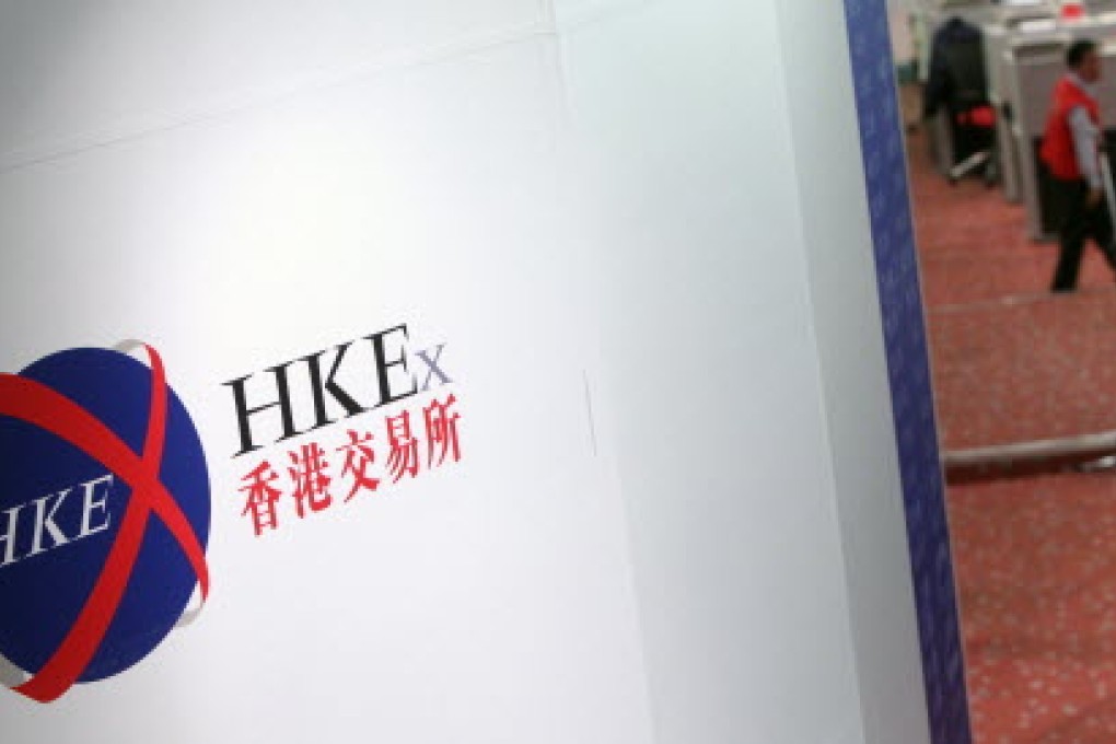 HKEx to launch new stock index futures. Photo: David Wong