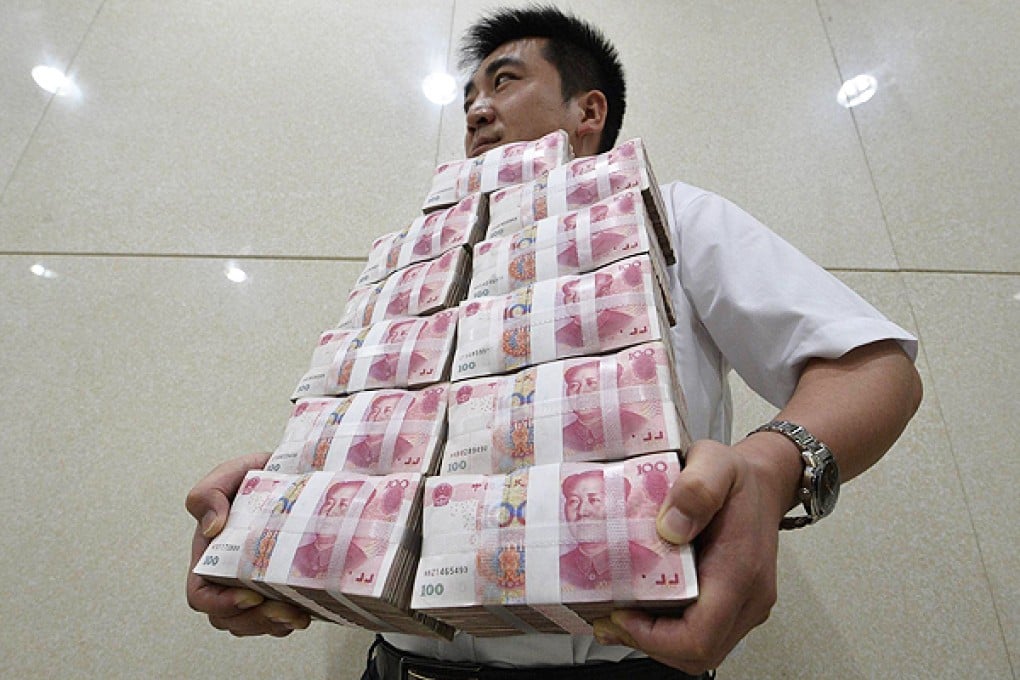 China's currency has appreciated by more than 30pc since 2005 - when its peg to the US dollar was broken. It has gained 1.8 per cent this year. Photo: Reuters