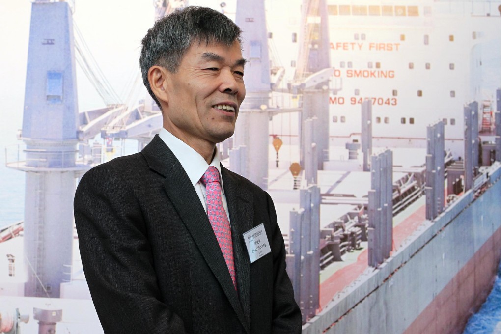 Chairman Zhao Huxiang says Sinotrans has benefited from a low-cost advantage and an optimised fleet structure. Photo: Dickson Lee