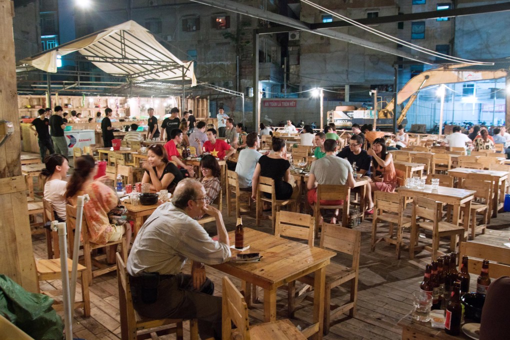 Nightlife in Ho Chi Minh City.