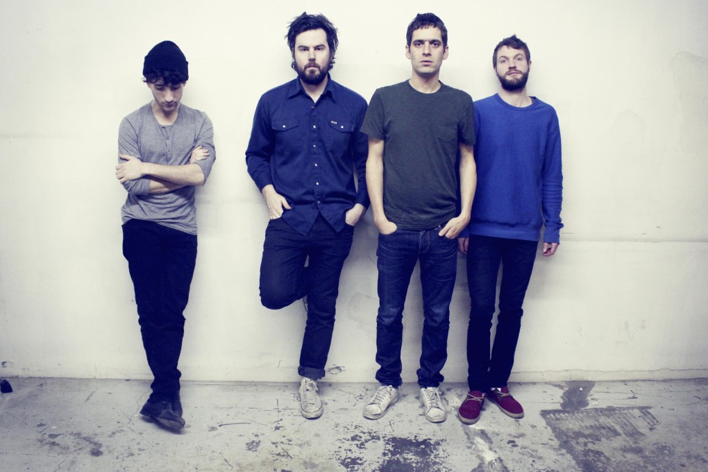 Suuns are (from left) Max Henry, Joe Yarmush, Ben Shemie and Liam O'Neill.