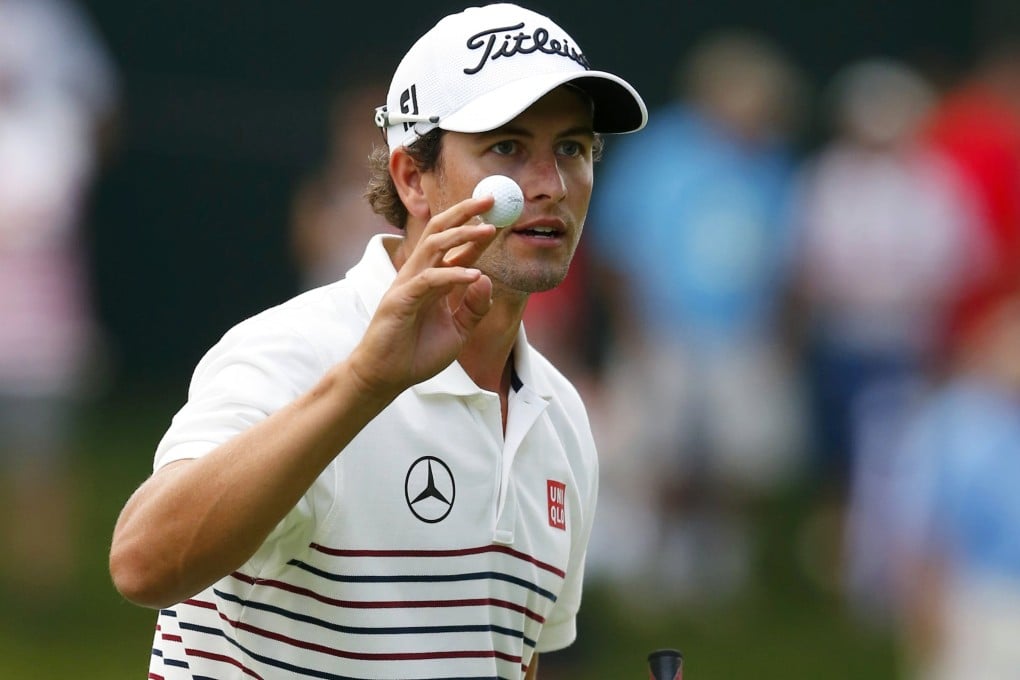 Australia's Adam Scott. Photo: AP