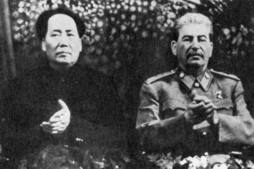 From December 1949 to February 1950 Mao Zedong visited the Societ Union and met Soviet Union leader Josef Stalin. Photo: Xinhua