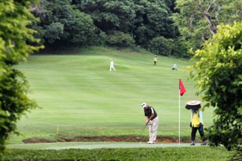 Some 800 indigenous villagers can enjoy free access to the Fanling golf club because of a 1930s deal. Photo: Felix Wong