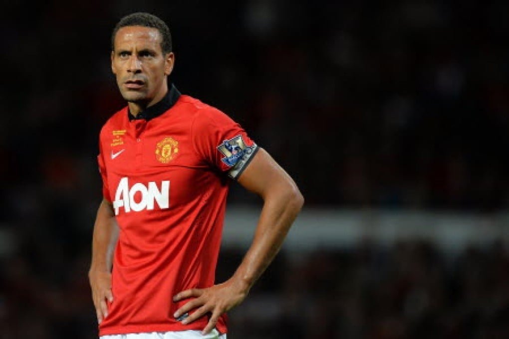 Rio Ferdinand, Manchester United's English defender. Photo: AFP