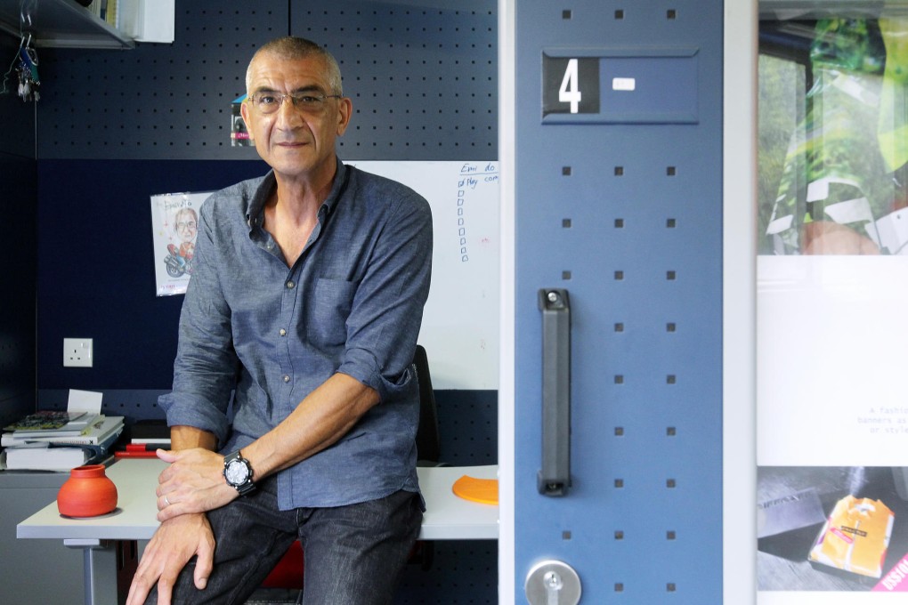Ernesto Spicciolato, senior teaching fellow and SDWorks project director, at his PolyU office.