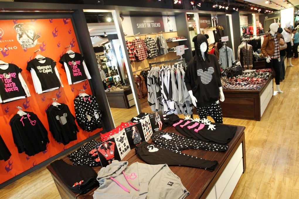 Giordano is feeling the pinch from slowing demand in China. Photo: SCMP