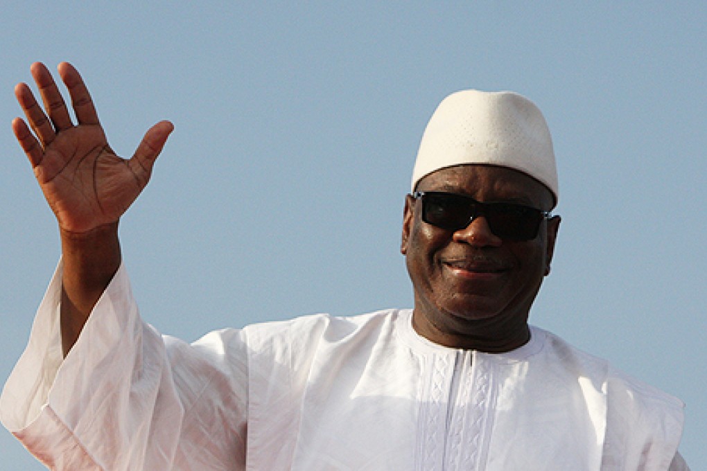 Ibrahim Boubacar Keita. Photo: AP